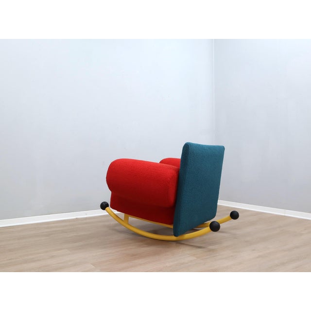 1980s Topolino Rocking Chair by Seveso & Trezzi for Felice Rossi, 1980s For Sale - Image 5 of 13