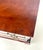 Late 20th Century Baker Furniture Chippendale Style Mahogany 3-Drawer Nightstands - A Pair For Sale - Image 18 of 18