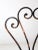 Black Vintage Metal Garden Chairs Pair For Sale - Image 8 of 10