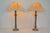 Set of 2 French Country Table Lamps each with 1 x E27 socket European Plug (up to 250V).The wiring of this item may be...