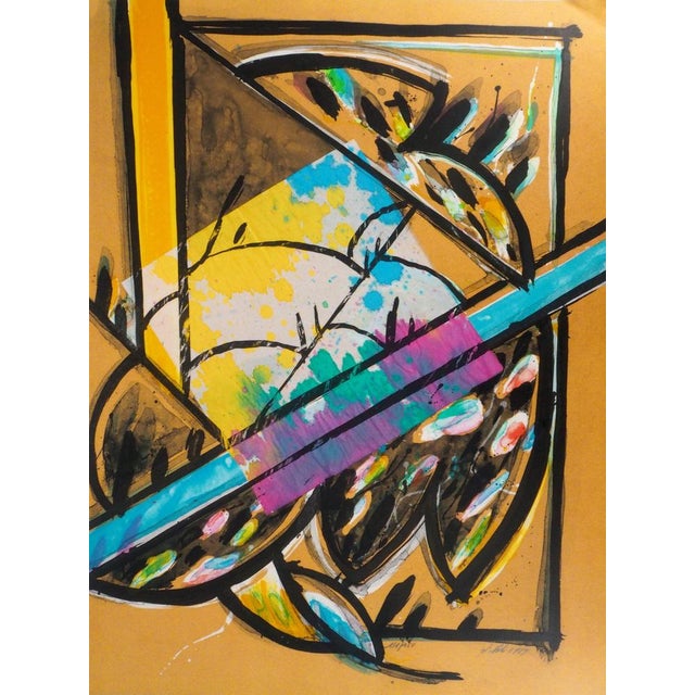 Jacques Poli, Les Perruches, Lithograph For Sale - Image 8 of 8