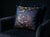 Abstract Cushion Cover With Fluffy Brush Fringe For Sale In Los Angeles - Image 6 of 10