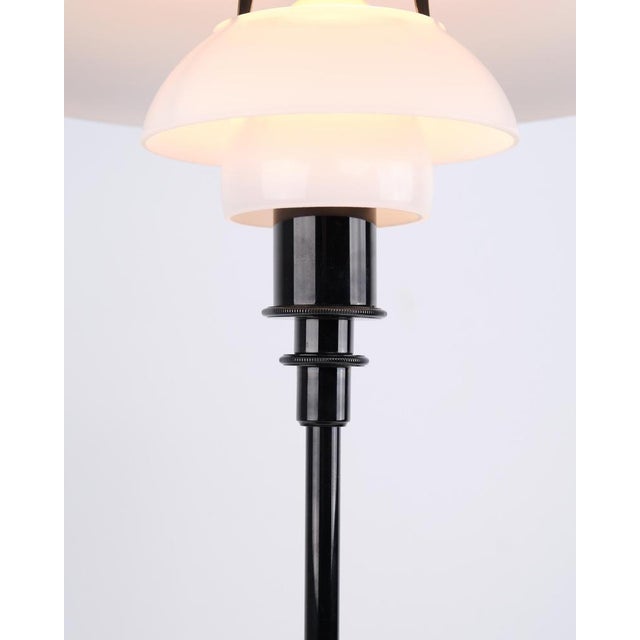 Model PH 3/2 Table Lamp in Black Metallised Brass attributed to Poul Henningsen for Louis Poulsen For Sale - Image 5 of 10