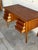 Vintage Danish Mid Century Modern Teak Writing Desk Vanity Scandinavian Modern For Sale - Image 4 of 10