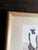 Wood Annie Lee “Second Set” Tennis Print Wall Art, 1986 For Sale - Image 7 of 7