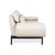 Plura Leather Two-Seater Beige Manual Function Sofa from Rolf Benz For Sale - Image 13 of 16