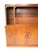 Mid-Century Modern 2 Pc. Bar Cabinet Walnut Toned Mid Century Deco Regency For Sale - Image 3 of 18