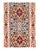 Indo Serapi design rug. Handmade Hand-knotted in fine lambswool. Lamb's Wool on a Cotton Foundation Vegetable Dyed Hand-...