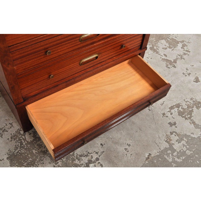 Modular Mahogany Chest of Drawers, 1950s For Sale - Image 12 of 14