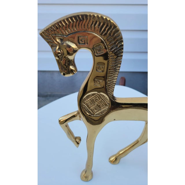 Mid-Century Stylized Trojan Horse Sculpture For Sale - Image 9 of 13