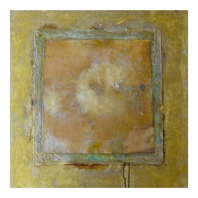 "Dubai" Contemporary Abstract Mixed-Media by Paul Wadsworth For Sale