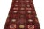 Shabby Chic Vintage Mid-Century Purple and Red Geometric Wool Rug With Multi-Color Accents For Sale - Image 3 of 7