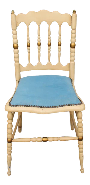 1940s Wood/ Patinated Occasional Chair
