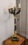 French Empire Bronze Dore Candelabrum Featuring a Gilt Flame Finial; Possibly Thornier For Sale - Image 9 of 9