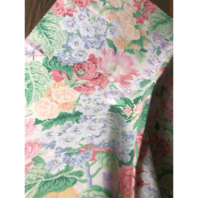 Shabby Chic P Kaufmann Floral Chintz Fabric Oversized Sample For Sale - Image 3 of 4