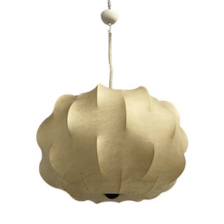 Italian Modern Cocoon Chandelier Nuvola by Tobia Scarpa for Flos, 1970s For Sale