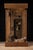Handcrafted mixed-media illuminated diorama by Michael Garman from his celebrated Cityscape series, depicting the rear...