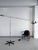 The monumental floor lighting crane sculpture was made in different sizes. This is the largest model size produced and is...