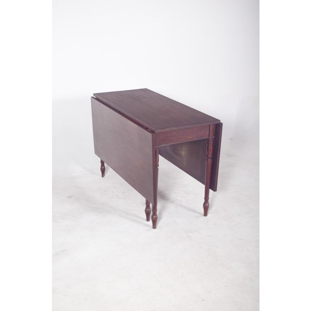 Portuguese Flip Flap Square-Topped Table, 1920s For Sale - Image 3 of 8