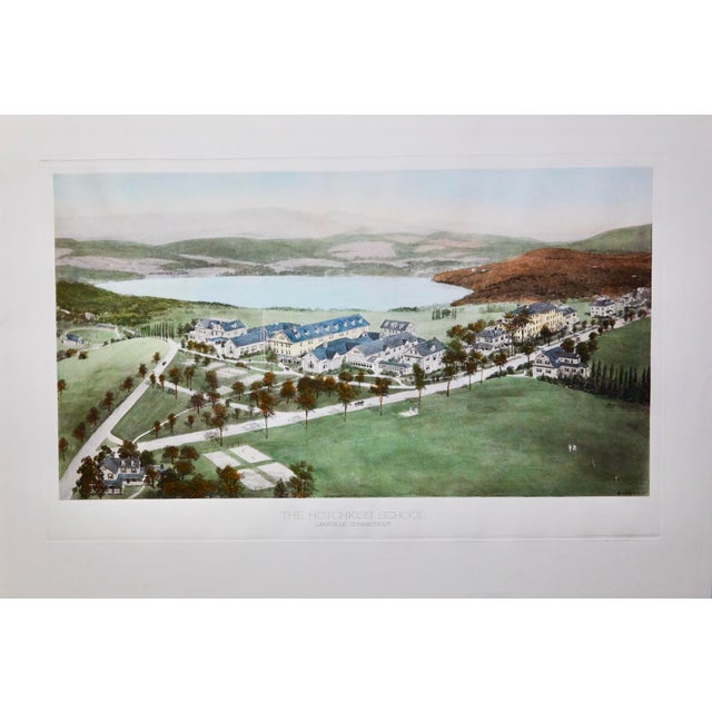 Illustration The Hotchkiss School, Early 20th Century Print For Sale - Image 3 of 3