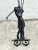 Hollywood Regency Wrought Iron Lady Golfer Exterior/Interior Wall Sculpture For Sale - Image 12 of 12