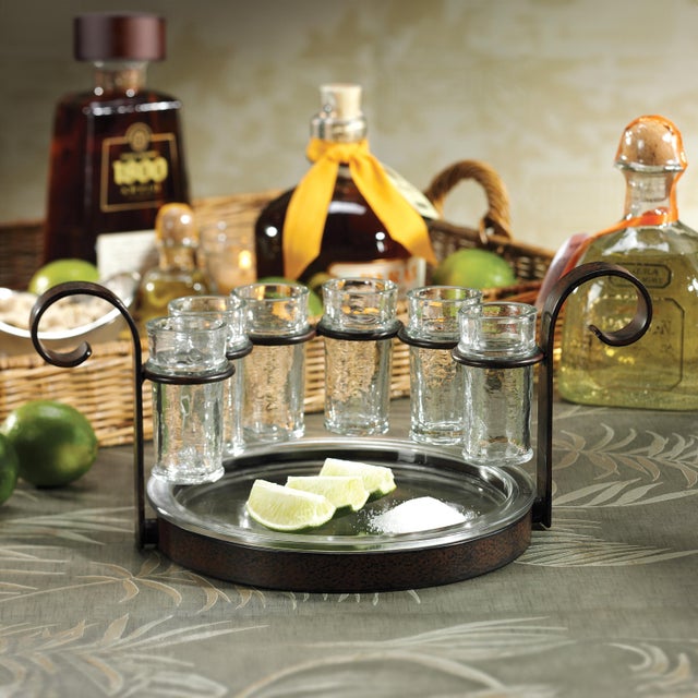 Kenneth Ludwig Chicago Fiesta Six Shot Tequila Set