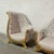 Rococo French Chair Rococo Style Tufted Cream Velvet Chairs with Gold Leaf For Sale - Image 3 of 9