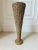 Tan Vintage 19.5” Woven Braided Natural Rattan & Seagrass Vase For Sale - Image 8 of 14