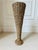 Tan Vintage Woven Braided Natural Rattan & Seagrass 19.5” Vase For Sale - Image 8 of 14