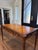 1980s Maitland-Smith Carved Mahogany Leather Top Writing Desk For Sale - Image 11 of 16