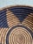 Beautiful, round, hand-made African woven basket black and brown. Decorative and functional. Good condition. Acquired at...