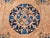 Early 20th Century Art Deco Chinese Rug, Handwoven Wool Pile, Apricot & Navy, Lotus Motif, 8' x 11' For Sale - Image 18 of 18
