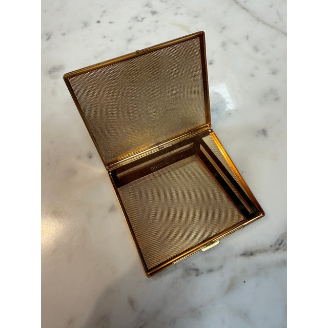 Modern Vintage Gucci Blue Lacquer Cigarette Case, Italy, 1970s For Sale - Image 3 of 8