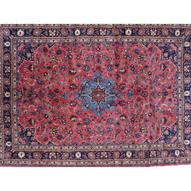 Traditional 1990s Persian Lillihan Rug - 8'8" X 11'10" For Sale - Image 3 of 5