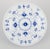 1970s Blue Fluted Plain Salad Plates in Porcelain from Royal Copenhagen, 1970s, Set of 4 For Sale - Image 5 of 9
