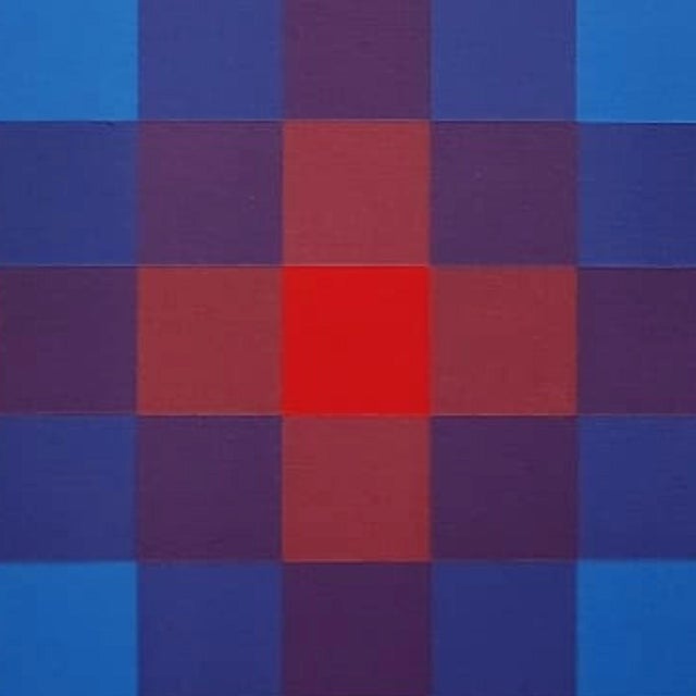 Paolo Minoli, Reticular Interpenetrations, 1971, Plywood and Acrylic For Sale - Image 4 of 9