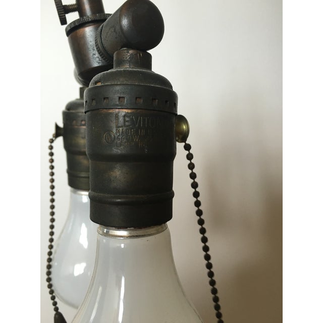 Vintage Leviton Glass Table Lamp Chairish