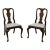 Henkel Harris 110s 29 Solid Mahogany Queen Anne Dining Side Chair - Pair For Sale