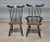 Set of 6 Fan Back Windsor Chairs Black Finish Duxbury Style For Sale In Cleveland - Image 6 of 11