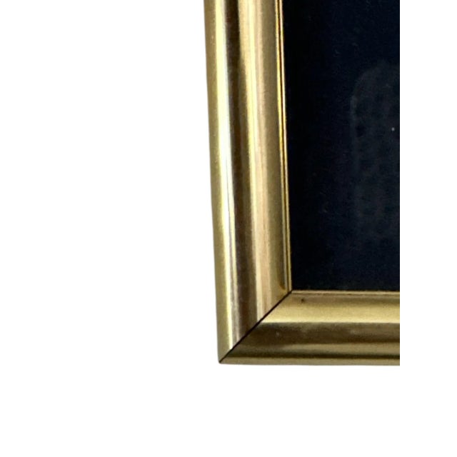 Vintage Framed Silk Hermes Carre "Doves of Peace" Scarf For Sale In Los Angeles - Image 6 of 6