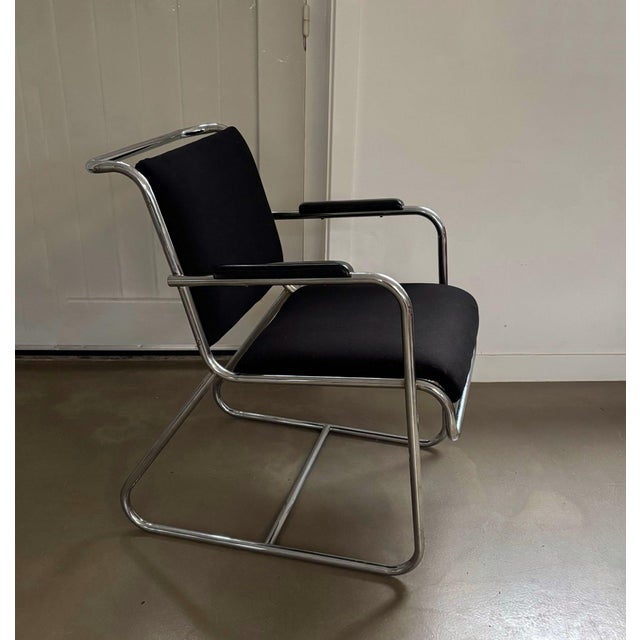 Vintage Conversation Chair by Cor Alons for Oostwoud, 1950s For Sale - Image 4 of 11