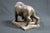 1970s Figural Hand‑Carved Stone Mother Boar & Baby Sculpture — 15.5 Lb Collectible For Sale - Image 4 of 6