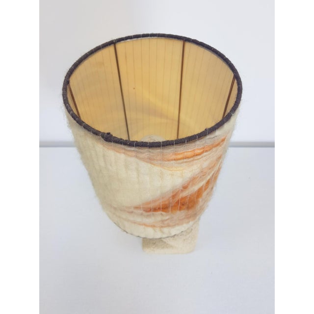 1960s Arts & Crafts Style Brutalist Natural Stone Table Lamp, 1970s For Sale - Image 5 of 16