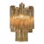 Murano Fume Tronchi Glass Chandelier For Sale