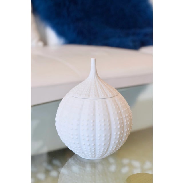 HUTSCHENREUTHER MODERNIST TEXTURED VESSEL Designer: Hans Achtziger (1918-2003) Era: Mid 20th Century Origin: Germany...