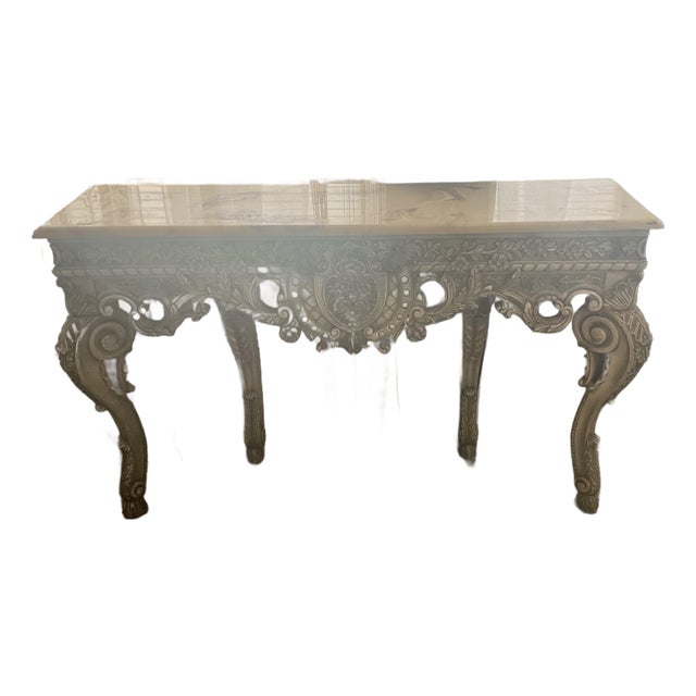 Entryway Table Baroque Revival / Rococo Revival in Style, 1990s For Sale