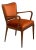 Osvaldo Borsani, Italian Modern, Cherrywood, Velvet, Armchair, Italy, 1950s For Sale