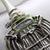 Vintage Italian Genuine Silver Christmas Lucky Broom Good Luck Holiday Miniature With Holly, Enameled Figurine Made in Tuscany For Sale - Image 9 of 12