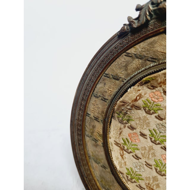 Bronze and Glass Rococo Frame, France, 1890s For Sale - Image 6 of 10