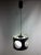 Large Vintage Black Pendant Lamp, 1960s For Sale - Image 11 of 12